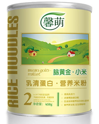 馨萌鐵鋅高鈣營養(yǎng)米粉3段