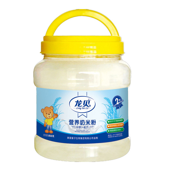 龍貝胡蘿卜奶米粉2段