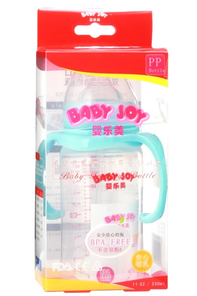 嬰樂美330ml自然實(shí)感雙耳自動(dòng)奶瓶