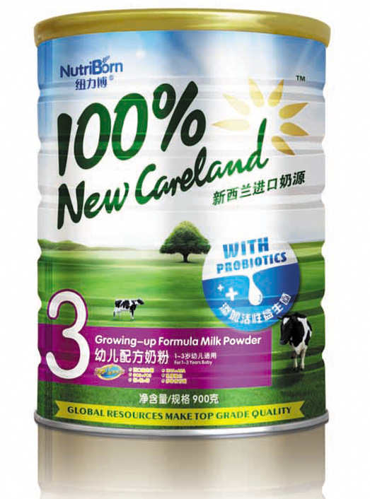 紐力博youe配方奶粉罐