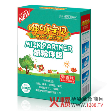 咿呀寶貝奶粉伴侶菊香味