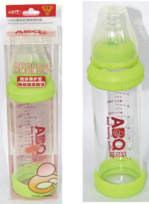 艾貝琪yinge防摔玻璃奶瓶