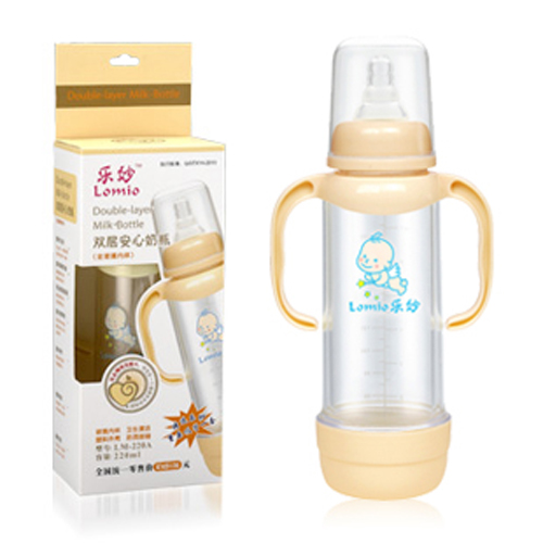 樂妙雙層安心yinge奶瓶