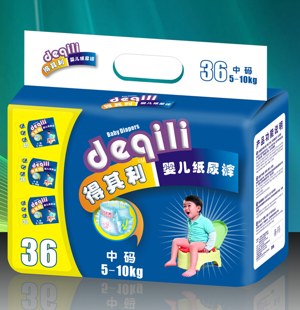得其利yinge紙尿褲中碼36片