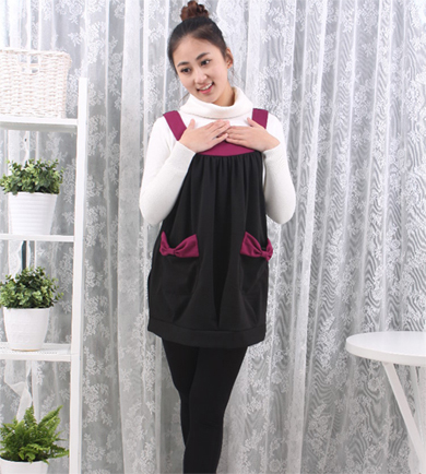 諾寶康針織相拼馬甲