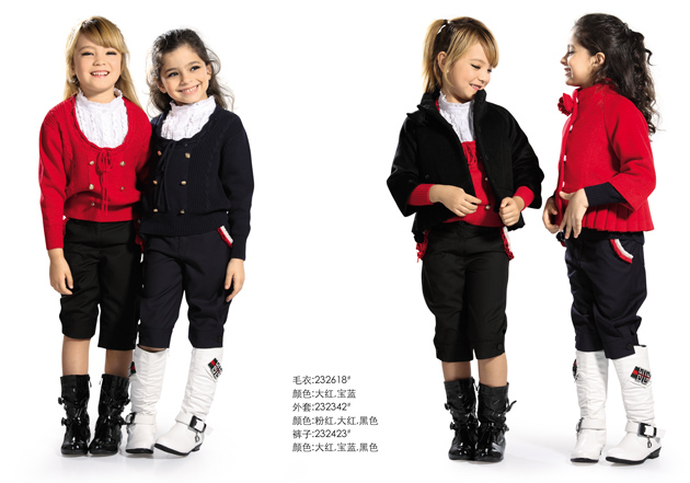 查理兄弟童裝2012新款