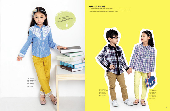 哈利玻特熊簡(jiǎn)單大方型童裝