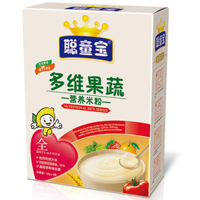 聰童寶盒裝多維果蔬米粉全