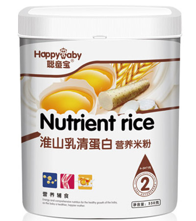 聰童寶淮山乳清蛋白營(yíng)養(yǎng)米粉2段