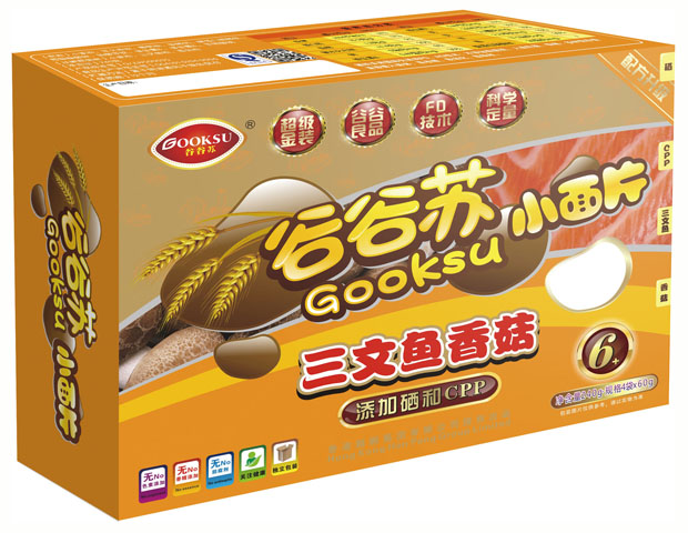 谷谷蘇三文魚香菇小面片