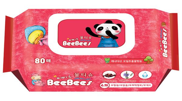 金貝柔櫻桃薰衣草yinge濕巾80片