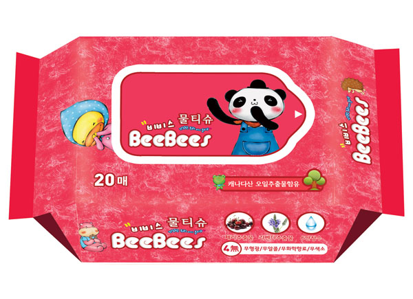 金貝柔櫻桃薰衣草yinge濕巾20片