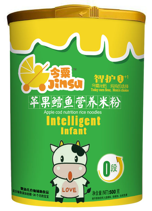 今粟蘋果鱈魚(yú)營(yíng)養(yǎng)米粉0段500g