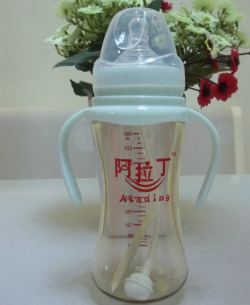阿拉丁標(biāo)口徑奶瓶藍(lán)色