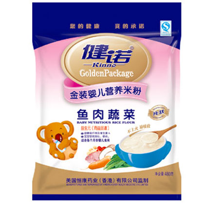 健諾魚肉蔬菜yinge營養(yǎng)米粉