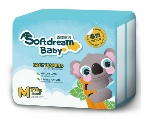 香睡寶貝綠芯情yinge紙尿褲M碼