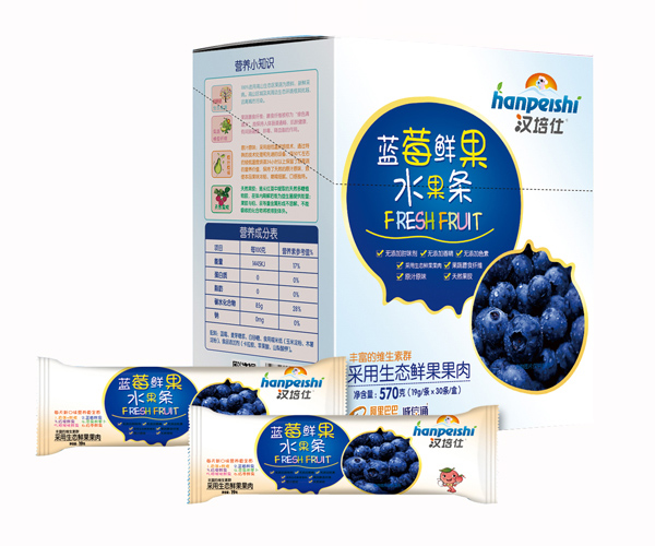漢培仕藍(lán)莓鮮果水果條