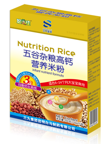 聰芝佳五谷雜糧高鈣營(yíng)養(yǎng)米粉