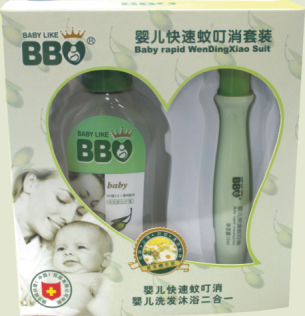 娃娃愛(ài)yinge快速蚊叮消套裝