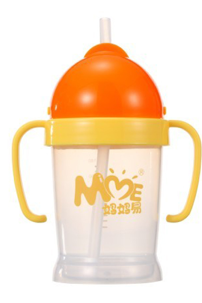 媽媽易yinge水杯youe學飲杯橙色