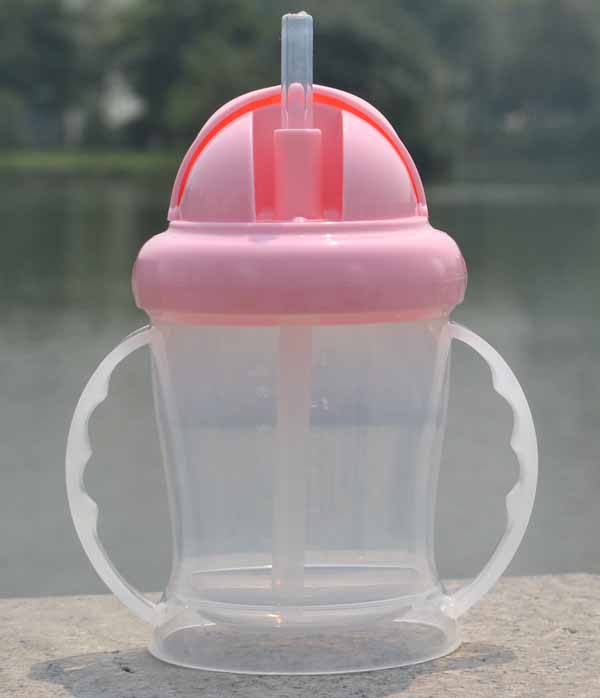 帝色福娃粉色卡通蓋飲水杯