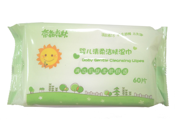 奈森克林yinge清柔潔膚型濕巾60(抽)