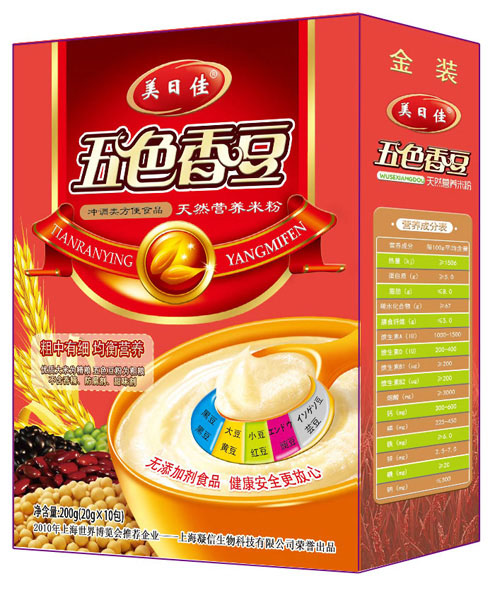 美日佳無色香豆?fàn)I養(yǎng)米粉