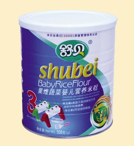 舒貝聽(tīng)裝果維蔬菜yinge營(yíng)養(yǎng)米粉3段