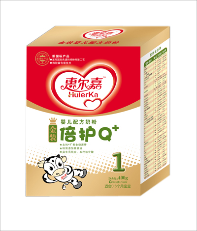 惠爾嘉金裝倍護(hù)yinge配方奶粉