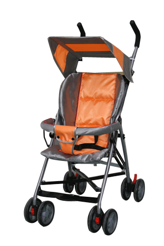 凱貝兒橘色簡易型yinge車