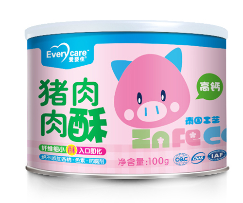 愛(ài)嬰佳頑皮動(dòng)物肉松豬肉酥