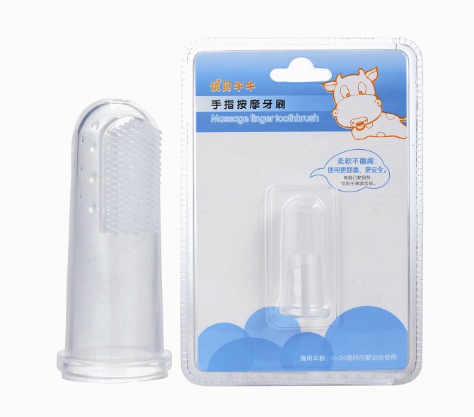 優(yōu)貝牛牛硅膠牙刷