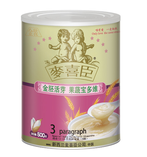 麥喜臣金胚活芽果蔬寶多維米粉