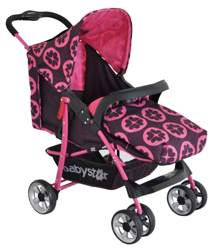 貝之星yinge推車H3000型粉色