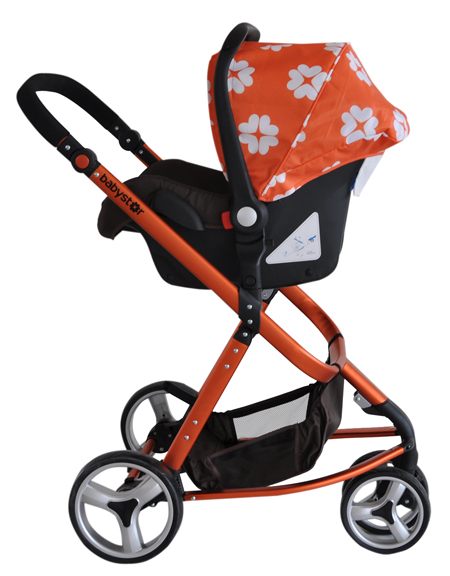 貝之星yinge推車T5000型粉色帶花