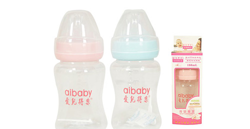 愛(ài)兒得樂(lè)180ml寬口PP初生專(zhuān)用奶瓶