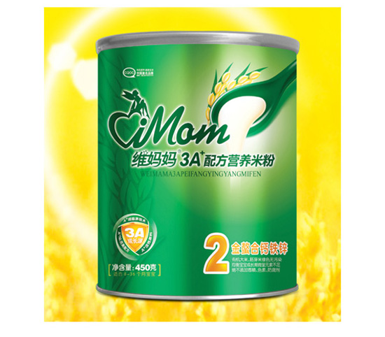 維媽媽聽(tīng)裝2段金螯合鈣鐵鋅營(yíng)養(yǎng)米粉