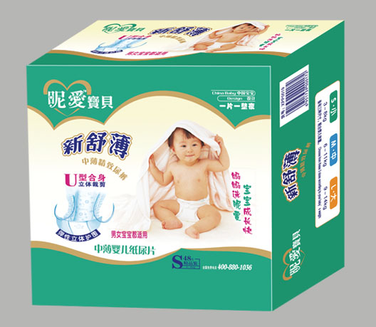 昵愛寶貝中薄yinge紙尿片S