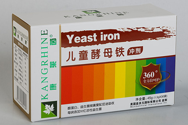 康萊茵兒童酵母鐵沖劑