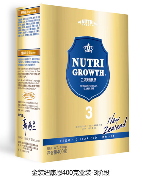 紐康恩youe配方奶粉400g3段