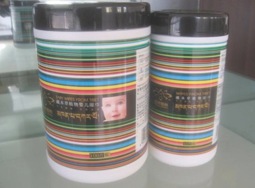 坎巴嘎布藏本草植物yinge濕巾