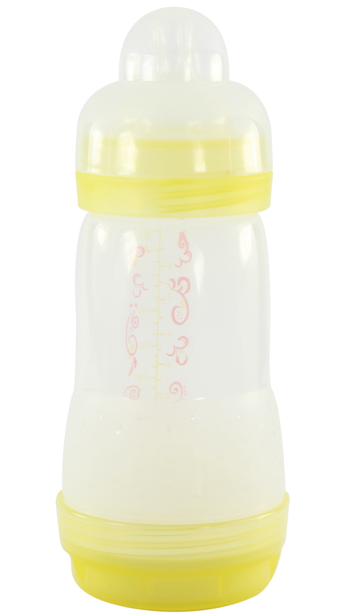 人魚(yú)公主250ML寬口帶底凸點(diǎn)磨砂大奶瓶