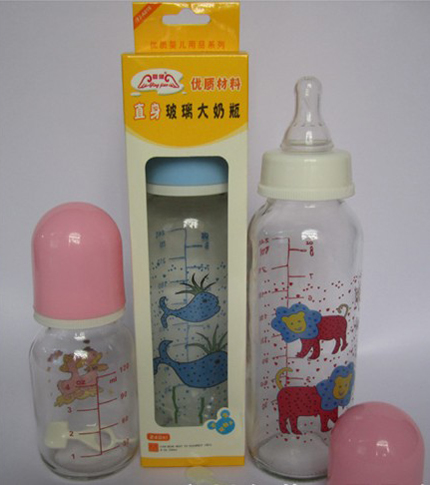 嬰健直身玻璃奶瓶
