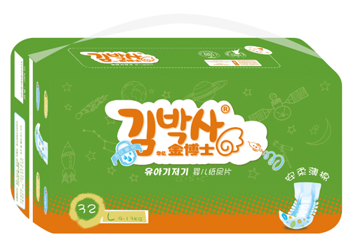 金博士安柔薄棉yinge紙尿片L碼