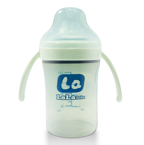 樂樂寶貝yingye帶炳直立奶瓶