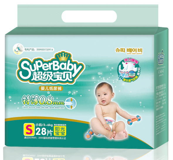 超級(jí)寶貝特薄yinge紙尿褲S28