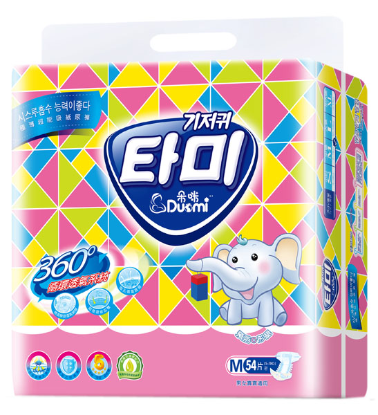 朵咪極薄超能吸yinge紙尿褲M54片