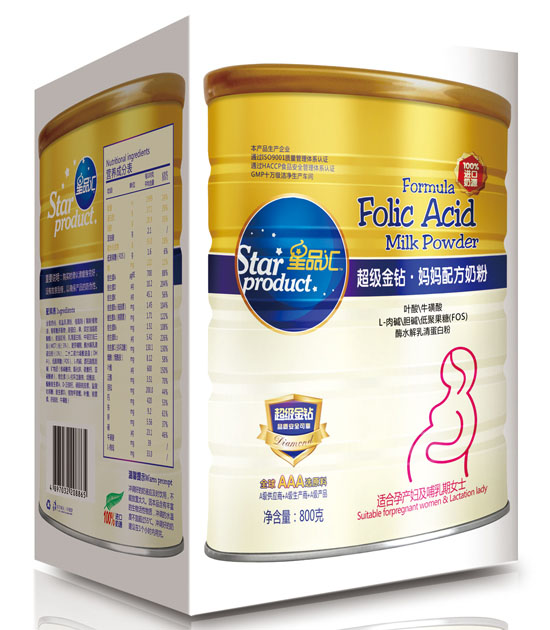 星品匯超級(jí)金鉆媽媽配方奶粉