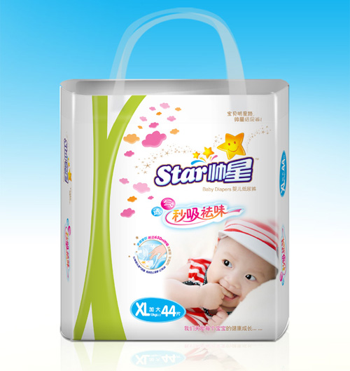 帥星yinge秒吸祛味紙尿褲XL碼
