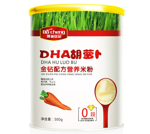 博誠DHA胡蘿卜金鉆配方米粉0段
